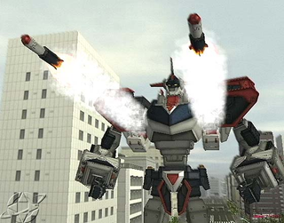 Illustration for article titled The Closest thing to a âPacific Rimâ game ever made for the PS2: Robot Alchemic Drive